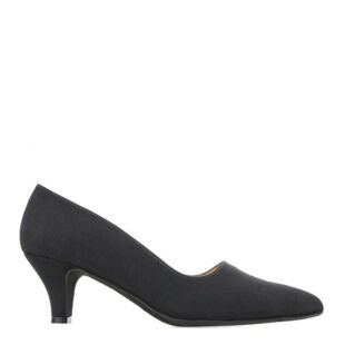Vegan black heels best sale