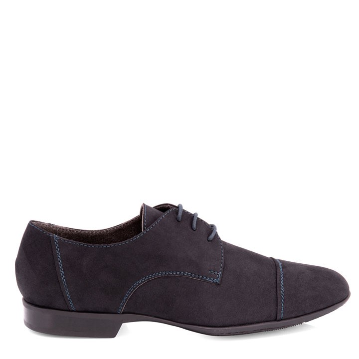 Vegan men's derby shoe: Roberto suede